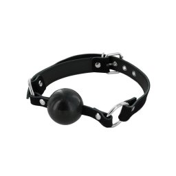 MisterB Rubber Ball Gag With Leather Strap (50mm)