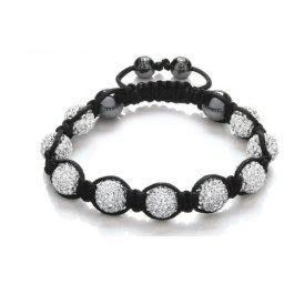 Shamballa náramok - SILVER