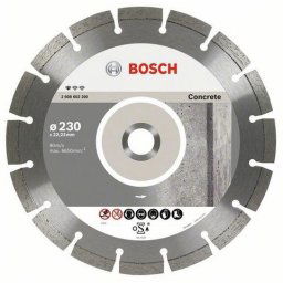 Diamantový kotúč 230 mm BOSCH Standard for Concrete