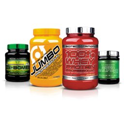 SCITEC NUTRITION - MASS GAINER STACK - PREMIUM / Balíček pre zväčšenie objemu - prémium