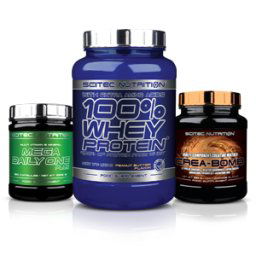 SCITEC NUTRITION - LEAN MUSCLE GAINER STACK - BASIC / Balíček pre budovanie čistej svalovej hmoty - základ