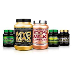 SCITEC NUTRITION - LEAN MUSCLE GAINER STACK - SUPER PREMIUM / Balíček pre budovanie čistej svalovej hmoty - super prémium