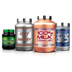 SCITEC NUTRITION - LEAN MUSCLE GAINER STACK - CEDRIC MCMILLAN SIGNATURE STACK / Balíček pre budovanie čistej svalovej hmoty - Cedric McMillan Signature stack