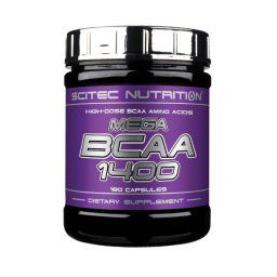 SCITEC NUTRITION - Mega BCAA 1400 180kps