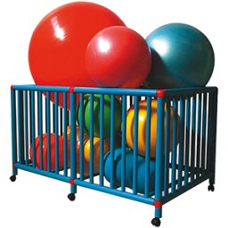 Ledraplastic - Gym Cart - klietka na fitlopty