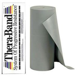 Thera-Band® - Stupeň 7 - STRIEBORNÝ (Super Heavy) - 5,5m