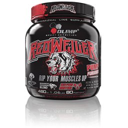 Olimp - RedWeiler 480g - predtréningový stimulačný doplnok výživy pre svalovú NO pumpu