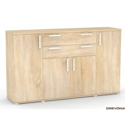 Drevona, Komoda kombinovaná, 174cm, viac farieb, REA OTTAWA UP 6