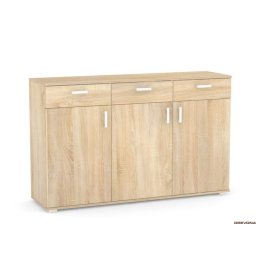 Drevona, Komoda kombinovaná, 150cm, viac farieb, REA SISA 8