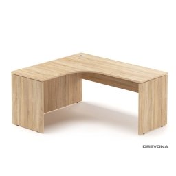 Drevona, Kancelársky rohový stôl, 160x140cm, ľavý, REA PLAY, RP-SRD-1600