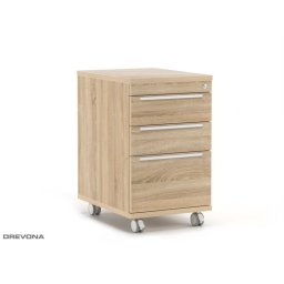 Drevona, Kontajner kancelársky, 45cm, viac farieb, REA PLAY KN 1