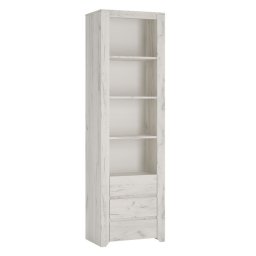 Kondela Regál, 56cm, biela craft, ANGEL typ 3S