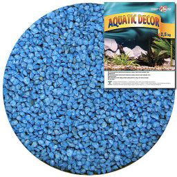 COBBYS PET AQUATIC DECOR Štrk modrý 3-4mm 2,5kg