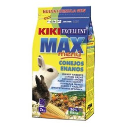 KIKI MAX Menu Rabbit 2kg krmivo pre zajace