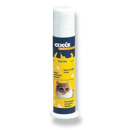 AXIS Malt for Cats 100ml maltózová pasta pre mačky bráni tvorbe chumáčov srsti v zažívacom trakte