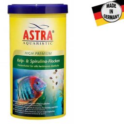 ASTRA HIGH PREMIUM KELP & SPIRULINA FLOCKEN 1.000 ml prémiové vločkové krmivo so spirulínou