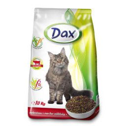 DAX Cat Dry 10kg Beef-Vegetables granulované krmivo pre mačky hovädzie+zelenina
