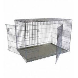 PAPILLON Kovová prepravka s dvoma dverami pre psov 118 x 78 x 85 cm