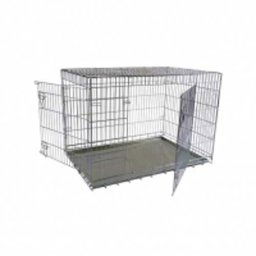 PAPILLON Kovová prepravka s dvoma dverami pre psov 87 x 58 x 67 cm