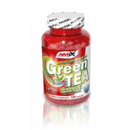 Amix Green TEA Extract with vitamin C 100 cps.