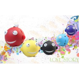Mini FM reproduktory - Happy fish