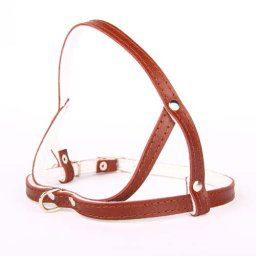 COBBYS PET postroj leather-felt 10mm/55cm