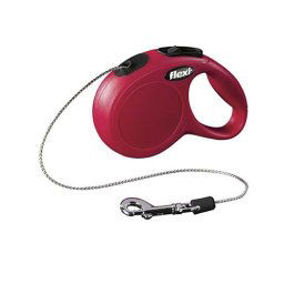 flexi Classic lanko XS 3m/8kg červené NEW