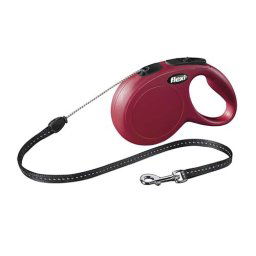 flexi Classic lanko M 5m/20kg červené NEW