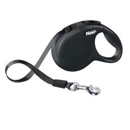 flexi Classic popruh XS 3m/12kg čierne NEW