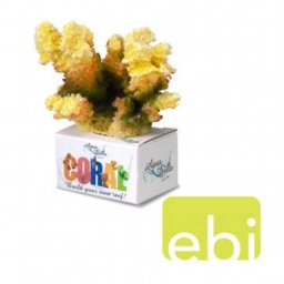 EBI AQUA DELLA CORAL MODULE M cauliflower coral yellow 11x9,5x8cm