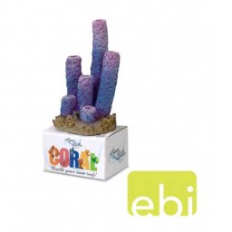 EBI AQUA DELLA CORAL MODULE M stove pipe sponges purple 5,5x5,5x12,5cm