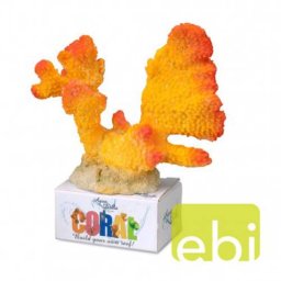 EBI AQUA DELLA CORAL MODULE L cauliflower coral yellow-orange 16x15x8,3cm