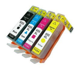 (4-pack) HP 655 multipack - kompatibilné náplne do tlačiarne HP