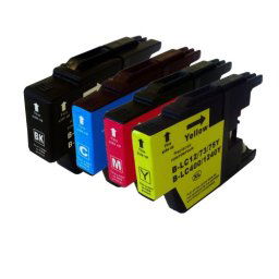 (4pack) BROTHER LC1240VALBP multipack - kompatibilné náplne do tlačiarne Brother