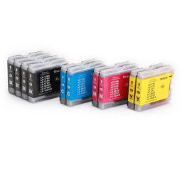 (10pack) BROTHER LC1000 VALBP multipack - kompatibilné náplne do tlačiarne Brother