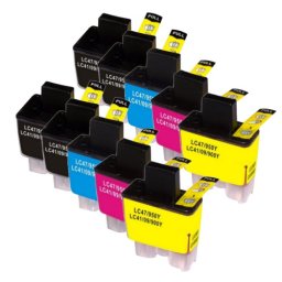 (10pack) BROTHER LC900 VALBP multipack - kompatibilné náplne do tlačiarne Brother