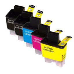 (5pack) BROTHER LC900 VALBP multipack - kompatibilné náplne do tlačiarne Brother