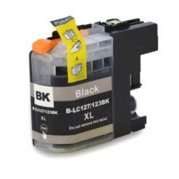 BROTHER LC127 XL BK black - kompatibilná náplň do tlačiarne Brother