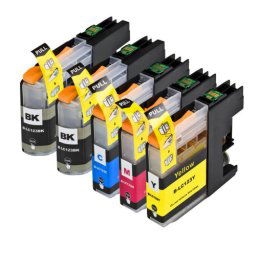 (5pack) BROTHER LC123VALBP multipack - kompatibilné náplne do tlačiarne Brother