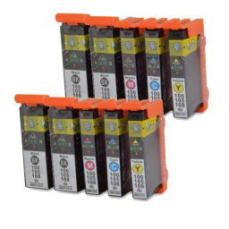 (10pack) LEXMARK 100XL multipack - kompatibilné náplne do tlačiarne Lexmark
