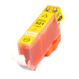 CANON CLI-521 Y yellow - kompatibilná náplň do tlačiarne Canon