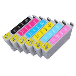 (6pack) EPSON T0807 multipack - kompatibilné náplne do tlačiarne Epson