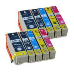 (10pack) EPSON T2636 multipack 26XL - kompatibilné náplne do tlačiarne Epson