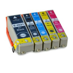 (5pack) EPSON T2636 multipack 26XL - kompatibilné náplne do tlačiarne Epson