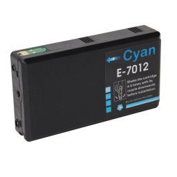 EPSON T7012 cyan XXL - kompatibilná náplň do tlačiarne Epson