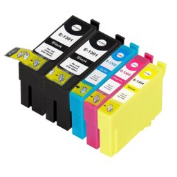 (5pack) EPSON T1306 multipack - kompatibilné náplne do tlačiarne Epson