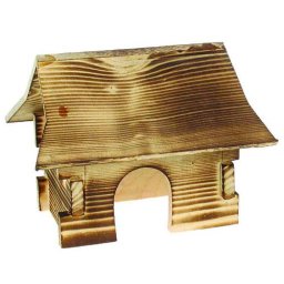 TP House for hamster wooden 17x11,5x12,5cm domček drevený