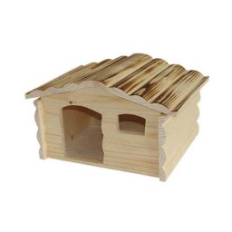 TP House for hamster wooden 13x20x12cm domček drevený