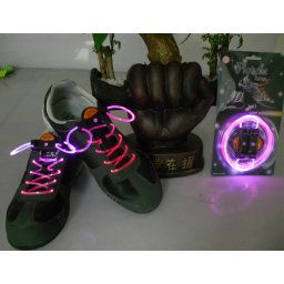 Led svietiace snurky - fialove