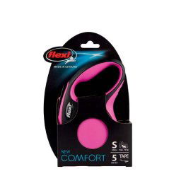 flexi Comfort popruh S 5m/15kg ružové NEW